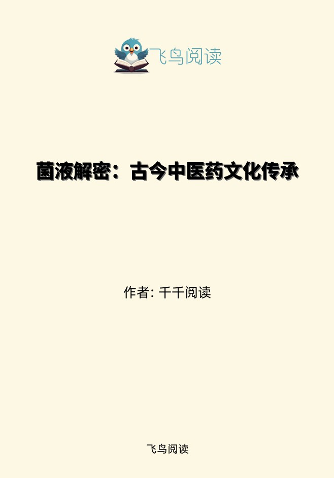 菌液解密：古今中医药文化传承