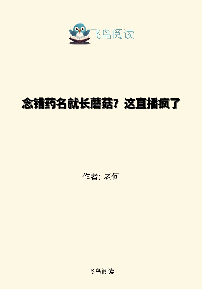 念错药名就长蘑菇？这直播疯了